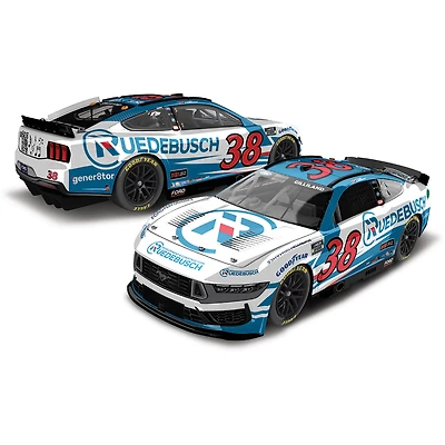 Action Racing Todd Gilliland 2024 #38 Ruedebusch 1:24 Peinture régulière Ford Mustang moulée sous pression