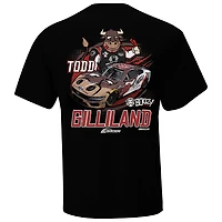 T-shirt à damier pour homme avec logo Todd Gilliland Boozy Jerkey Car