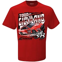 Men's Checkered Flag Sports Red Todd Gilliland gener8tor Skills T-Shirt