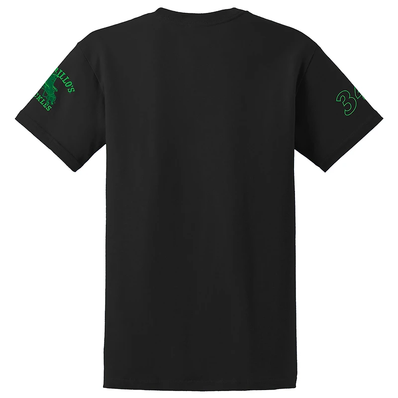 T-shirt noir pour homme avec logo de la voiture Pickles Todd Gilliland Grillo's Motorsports