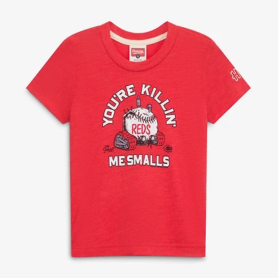 Toddler Homage Red Cincinnati Reds x The Sandlot Tri-Blend T-Shirt
