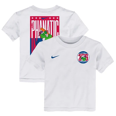 Toddler Nike White 2026 MLB All-Star Game Phillie Phanatic T-Shirt