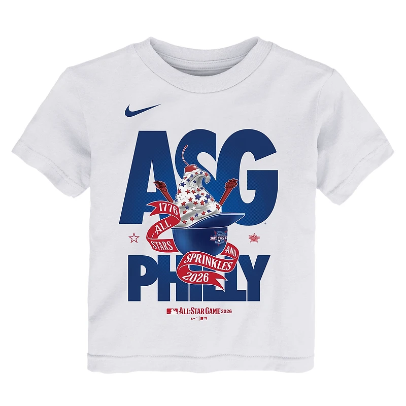Toddler Nike White 2026 MLB All-Star Game T-Shirt