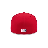 Casquette ajustée 59FIFTY pour homme New Era Red Toledo Mud Hens Theme Nights