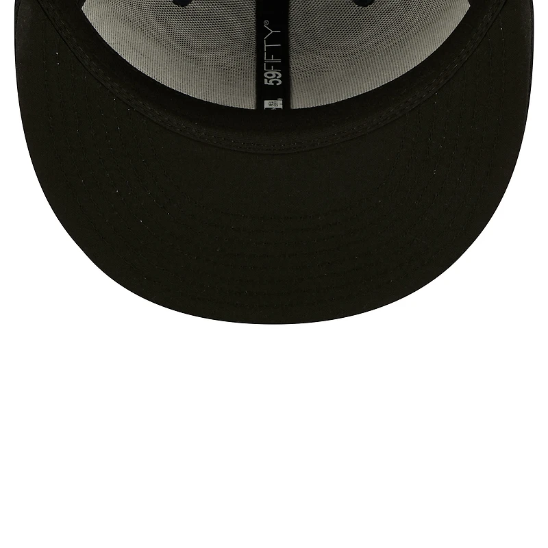 Men's New Era Navy Toledo Mud Hens Authentic Collection 59FIFTY Fitted Hat