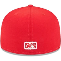 Casquette ajustée New Era Toledo Mud Hens Theme Nights Tigers 59FIFTY pour homme, blanc