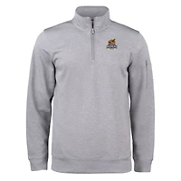 Unisex Cutter & Buck Gray Toledo Mud Hens Clique Lift Eco Performance Half-Zip Pullover Top