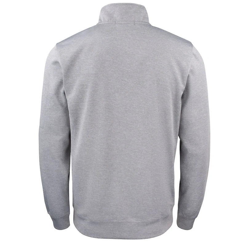 Unisex Cutter & Buck Gray Toledo Mud Hens Clique Lift Eco Performance Half-Zip Pullover Top