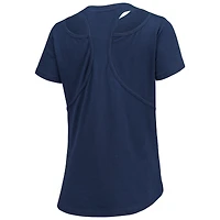 T-shirt Femme Bleu Marine Toledo Mud Hens Cut It Out