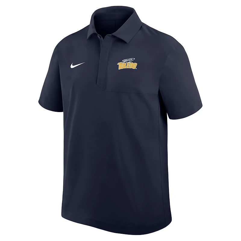 Polo Nike bleu marine Toledo Rockets 2025 Sideline pour homme