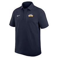 Polo Nike bleu marine Toledo Rockets 2025 Sideline pour homme