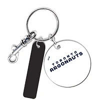 Porte-clés rond en cuir personnalisé des Argonauts de Toronto