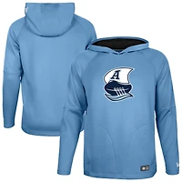 Men's New Era Light Blue Toronto Argonauts 2026 Sideline Metam Raglan Hoodie