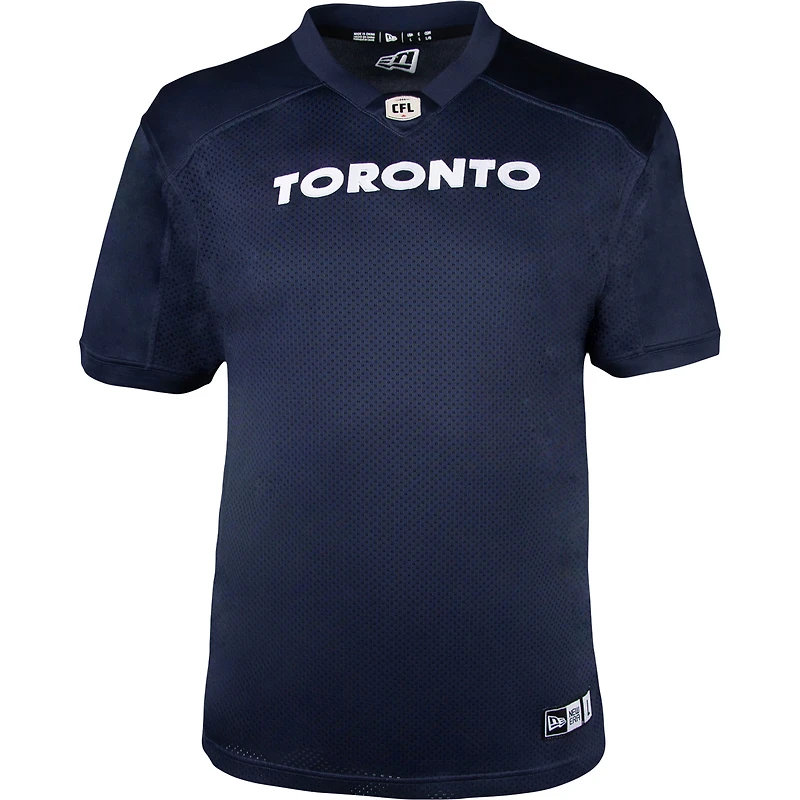 Réplique de maillot New Era Toronto Argonauts 2023 pour homme, bleu marine