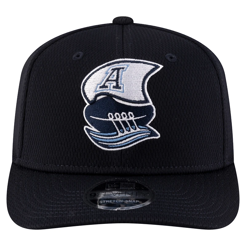 Men's New Era Navy Toronto Argonauts Sideline Alternate 9SEVENTY Stretch-Snap Hat