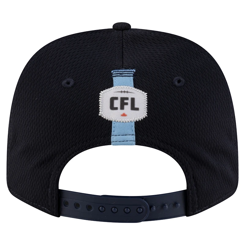 Men's New Era Navy Toronto Argonauts Sideline Alternate 9SEVENTY Stretch-Snap Hat