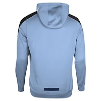 Sweat à capuche New Era bleu marine pour hommes des Argonauts de Toronto Sideline Shuffle