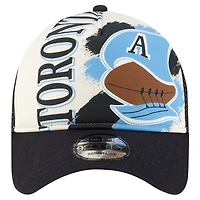 Casquette réglable 9FORTY New Era pour hommes, bleu marine, Toronto Argonauts Turf Traditions