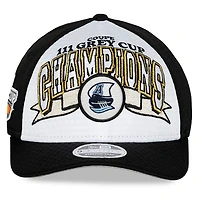 Casquette extensible à bouton-pression 9SEVENTY pour hommes des Argonauts de Toronto de New Era, champions de la 111e Coupe Grey, vestiaire