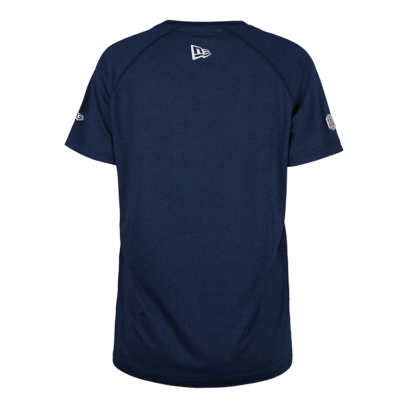 Women's New Era Navy Toronto Argonauts Sideline Circuit Performance T-Shirt