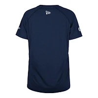 Women's New Era  Navy Toronto Argonauts Sideline Circuit Performance T-Shirt