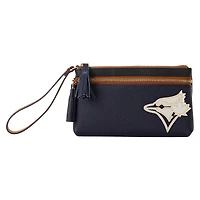Dooney & Bourke Toronto Blue Jays Infield Poignet à double fermeture éclair