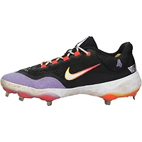 George Springer Toronto Blue Jays Autographed Game-Used Black/Purple Nike Cleats from the 2024 MLB Season - RG13339917-18