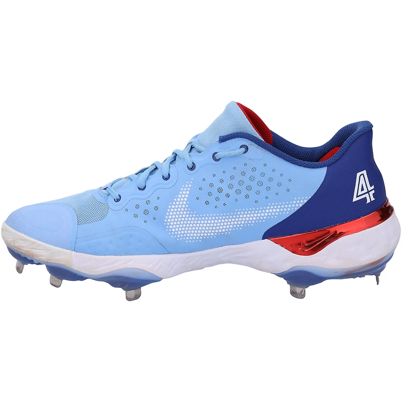 George Springer Toronto Blue Jays Autographed Game-Used Light Blue Nike Cleats from the 2023 MLB Season - RG13309555-56