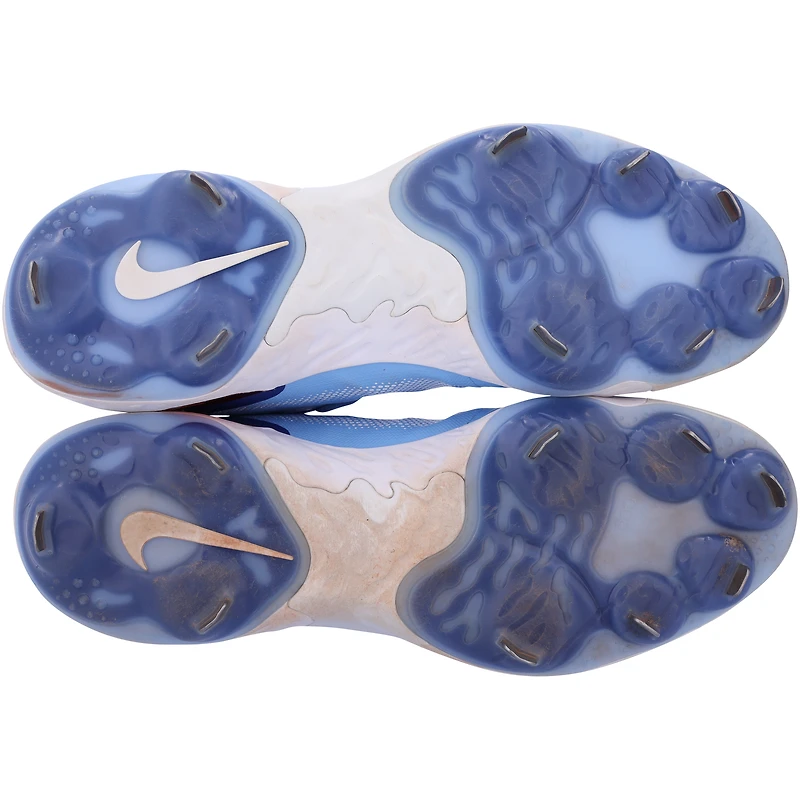 George Springer Toronto Blue Jays Autographed Game-Used Light Blue Nike Cleats from the 2023 MLB Season - RG13309555-56