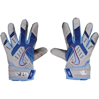 Gants de frappe Nike blancs et bleus autographiés par George Springer des Blue Jays de Toronto lors de la saison 2023 de la MLB