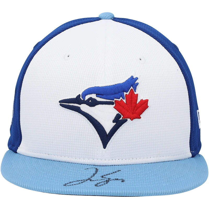 George Springer Toronto Blue Jays Autographed New Era 2024 Spring Training Cap