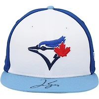 George Springer Toronto Blue Jays Autographed New Era 2024 Spring Training Cap
