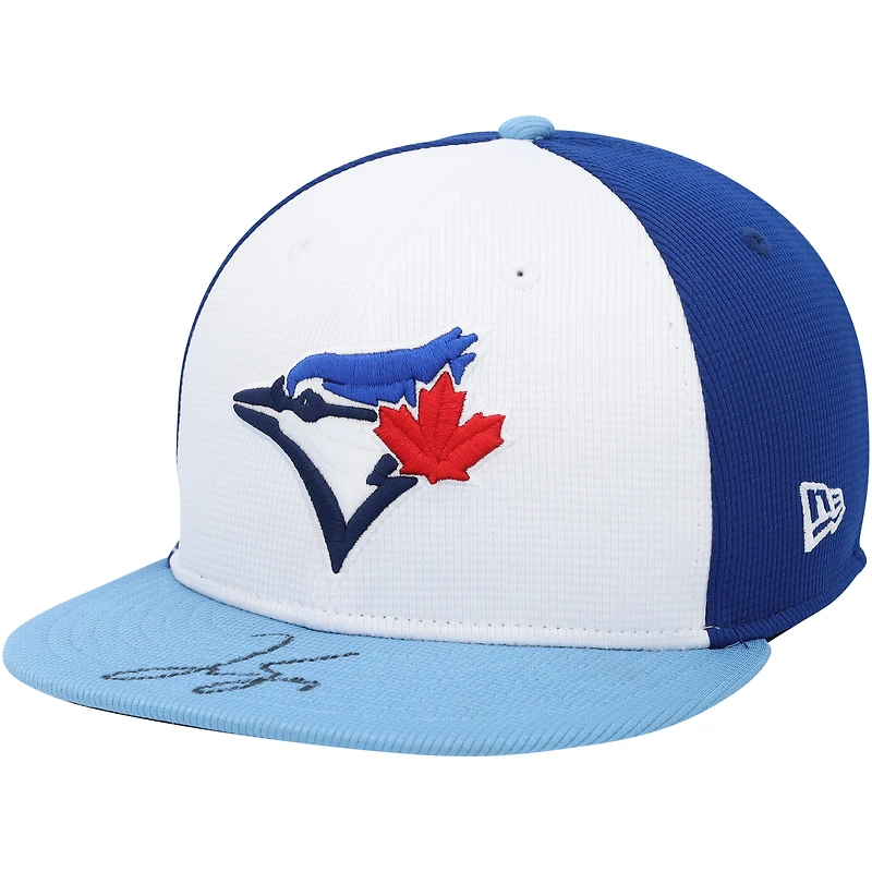 George Springer Toronto Blue Jays Autographed New Era 2024 Spring Training Cap