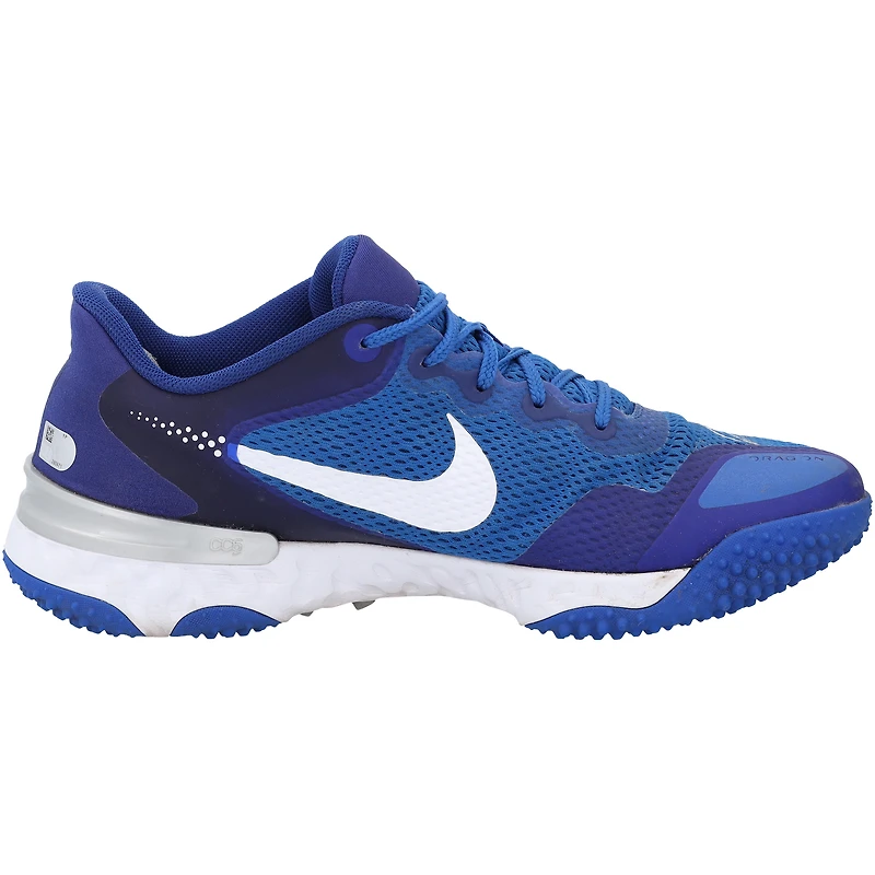 Chaussures Nike Alpha bleues autographiées par George Springer des Blue Jays de Toronto lors de la saison 2023 de la MLB - RG13309590-91