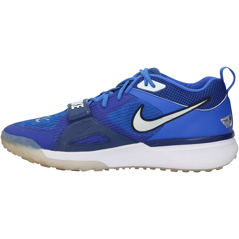 Chaussures Nike Royal autographiées par George Springer des Blue Jays de Toronto lors de la saison 2024 de la MLB