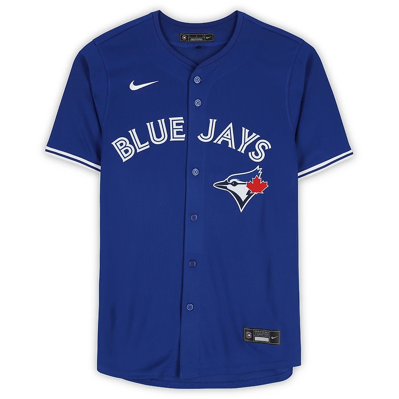 George Springer Toronto Blue Jays Autographed Royal Nike Limited Jersey