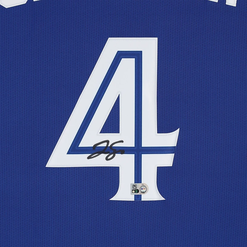 George Springer Toronto Blue Jays Autographed Royal Nike Limited Jersey