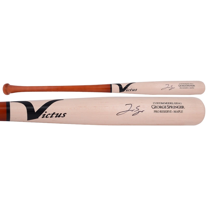 George Springer Toronto Blue Jays Autographed Victus Game Model Bat