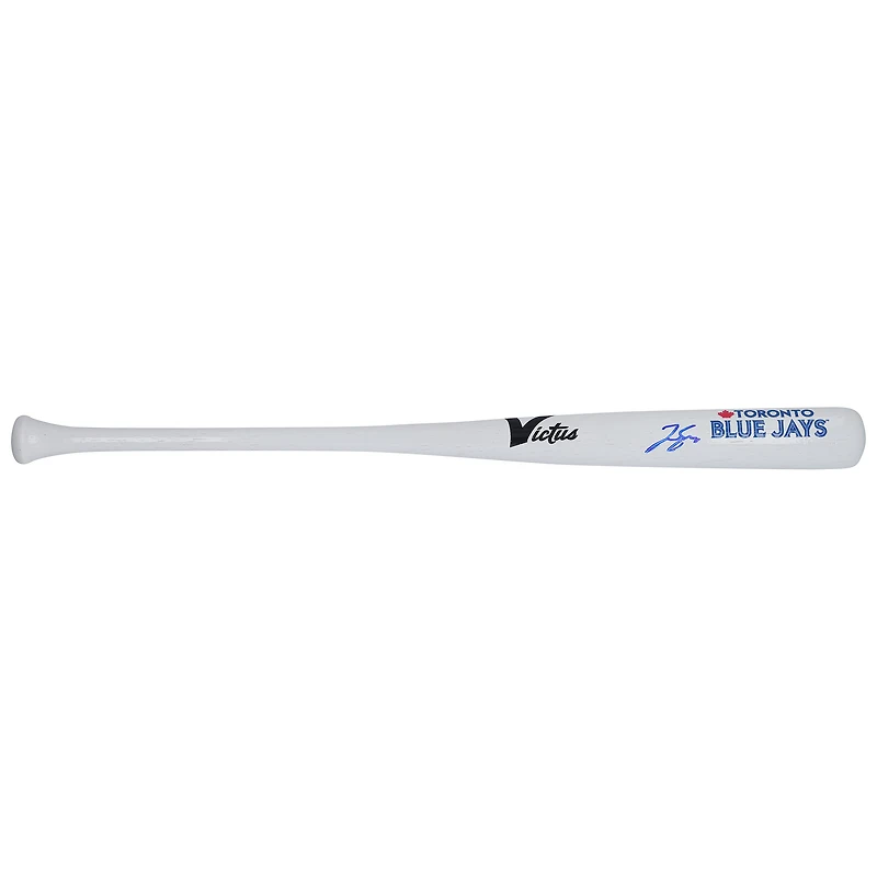 George Springer Toronto Blue Jays Autographed Victus Team ID Mini Bat