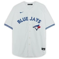 George Springer Toronto Blue Jays Autographed White Nike Replica Jersey