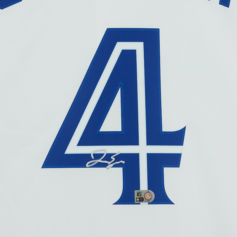 George Springer Toronto Blue Jays Autographed White Nike Replica Jersey