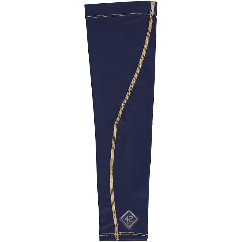 George Springer Toronto Blue Jays Game-Used Navy Nike Sleeve from the 2024 MLB Season 