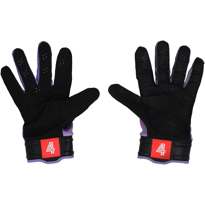 George Springer Toronto Blue Jays Player-Issued Black Nike Batting Gloves from the 2024 MLB Season