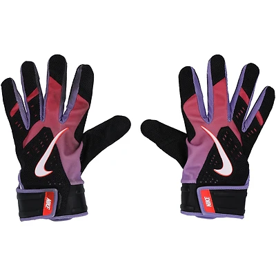 George Springer Toronto Blue Jays Player-Issued Black Nike Batting Gloves from the 2024 MLB Season