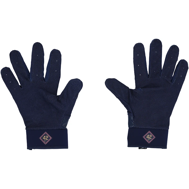 George Springer Toronto Blue Jays Player-Issued Navy Nike Batting Gloves from the 2024 MLB Season