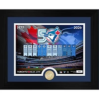 Pièce de bronze Highland Mint Toronto Blue Jays 50e saison, photo de la Monnaie
