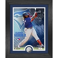 Highland Mint Vladimir Guerrero Jr. Pièce en argent de 13 po x 16 po des Blue Jays de Toronto - Photo Mint