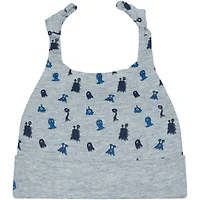 Infant New Era  Heather Gray Toronto Blue Jays Critter Cuffed Knit Hat