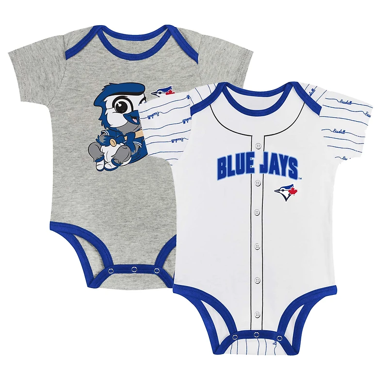Ensemble de 2 bodys Play Ball des Blue Jays Toronto pour bébé