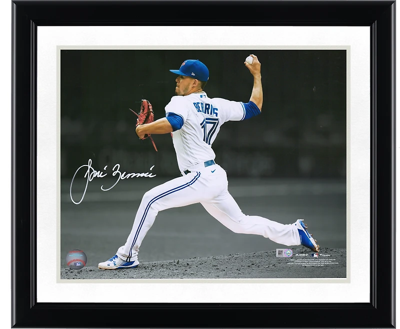 Jose Berrios Toronto Blue Jays Autographed 11" x 14" Pitching Spotlight Photograph